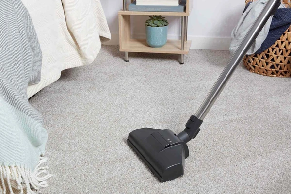 Frequent vacuuming helps remove dust that settles quickly in dry climates.