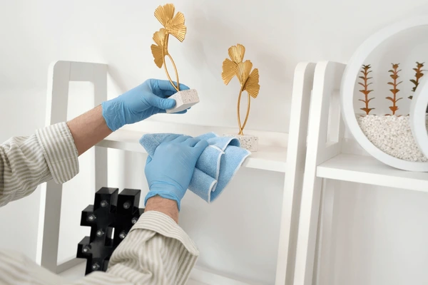 Regular dusting helps control the buildup caused by Reno’s dry climate.